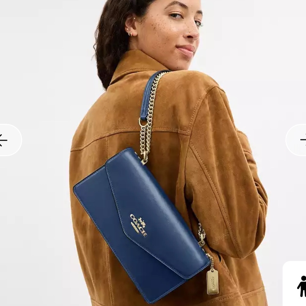 Coach Klare Envelope Crossbody Bag - Picture 2 of 16